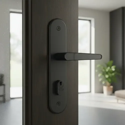 Stam Fechadura Externa Preto Fosco 804/03 - Distribuidora de