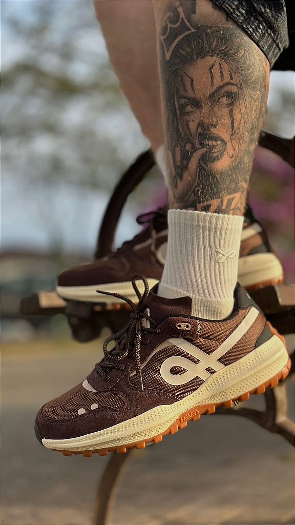 tênis Ous Hevea Dots Café Chantilly Ltx Oe - Bamboo Shop Original