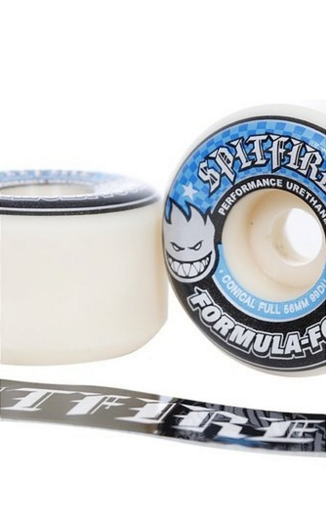 Roda Spiti Fire Formula Four Conical Full 53mm 99A - Bamboo Shop