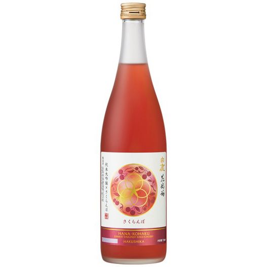 Sake Hakushika Hana-Kohaku Junmai Daiginjo Cherry 720ml CI-02 - e