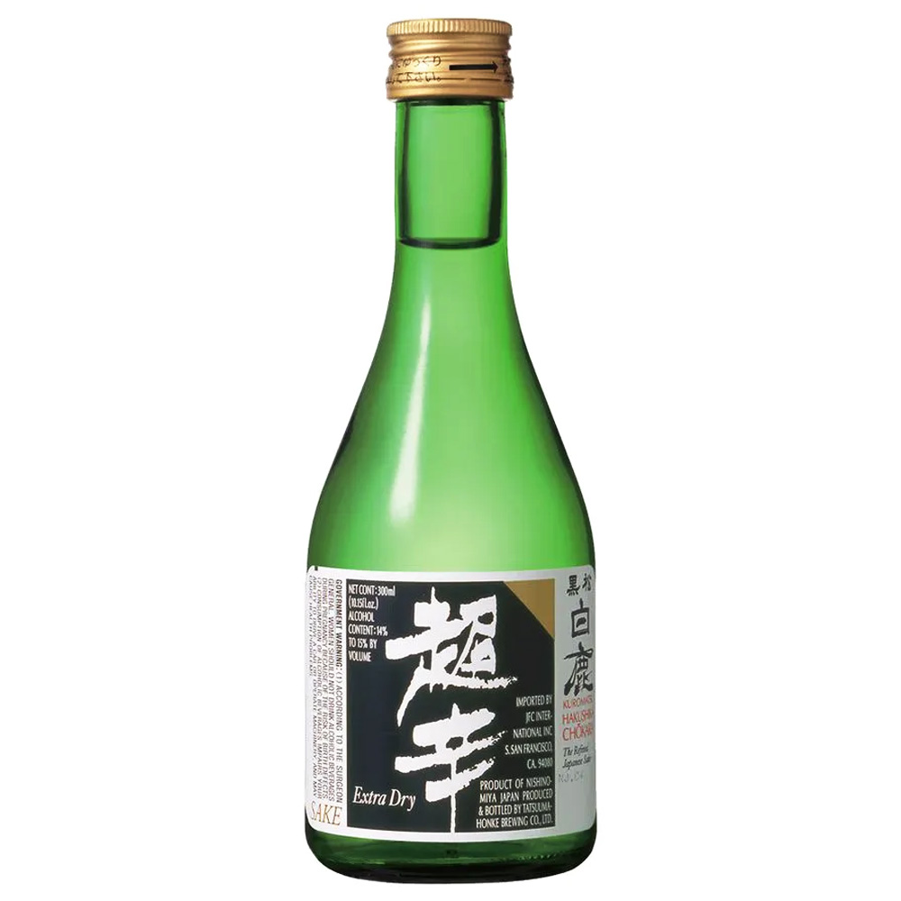 Sake Hakushika Junmai Chokara (Extra Dry) 300ml CI-02 - e-Sakê by Skae