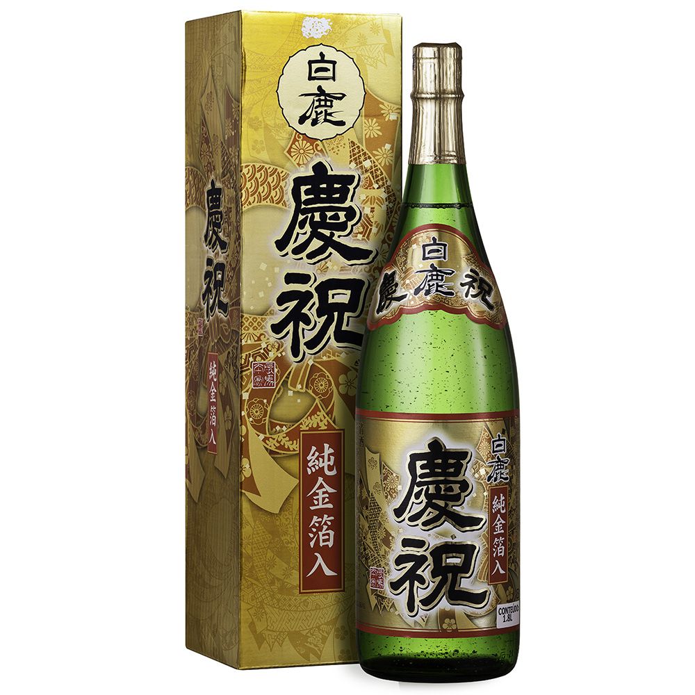 Sake Hakushika Gold 1.8L - e-Sakê by Skae