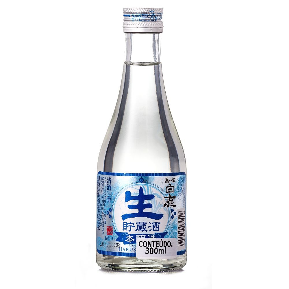 Sake Hakushika Namachozo 300ml - e-Sakê by Skae