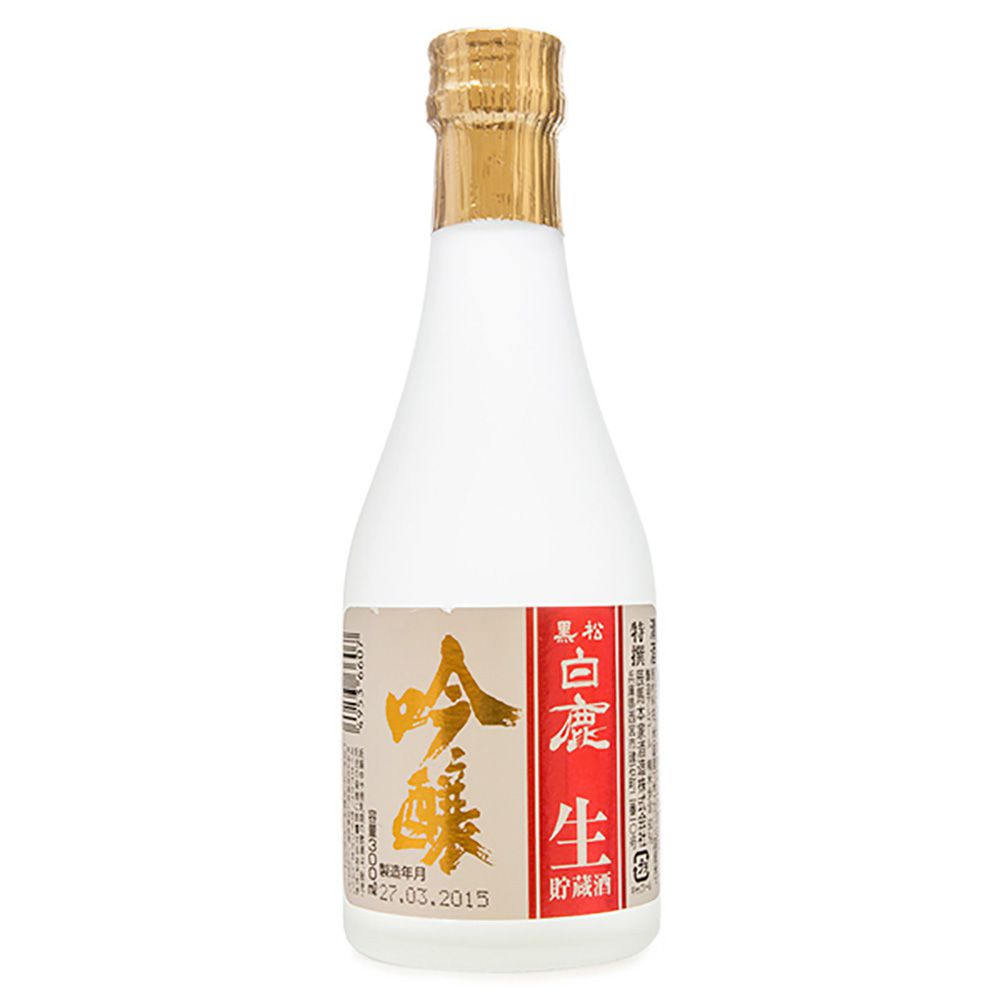 Sake Hakushika Tokusen Ginjo Namachozo 300ml - e-Sakê by Skae