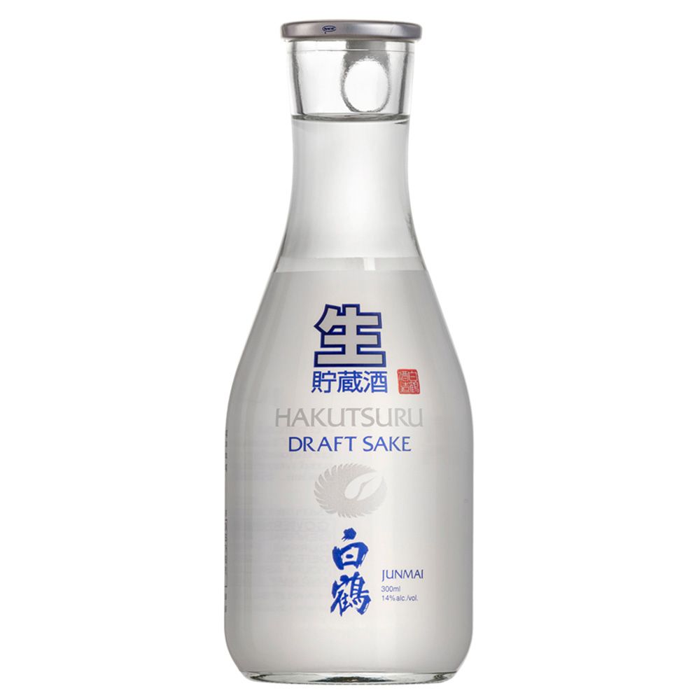 Sake Hakutsuru Draft Junmai Namachozo 300ml - e-Sakê by Skae