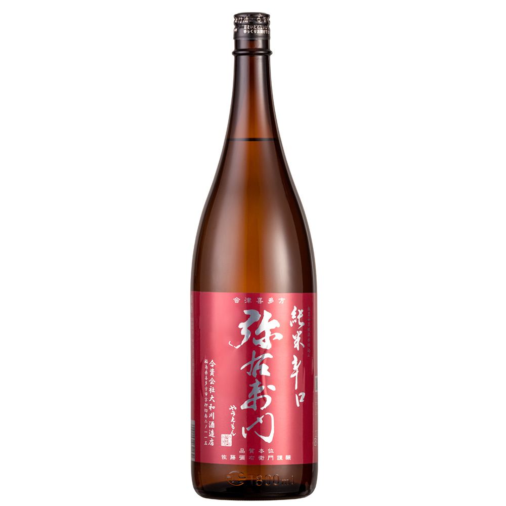 TERRTHEAKI06 卍LINE CHEHON 420family etc. Sake Yauemon Junmai Karakuchi 1.8L - e-Sakê by Skae