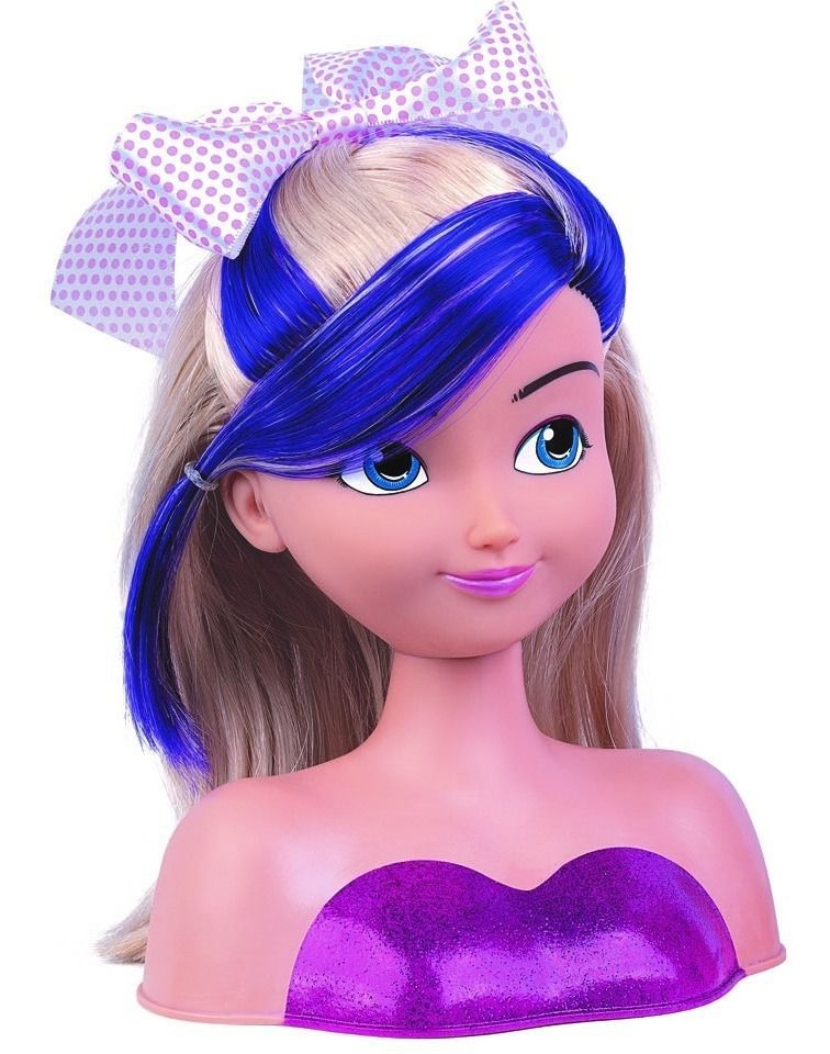 Boneca Barbie Busto Styling Head Sparkle Pentear E