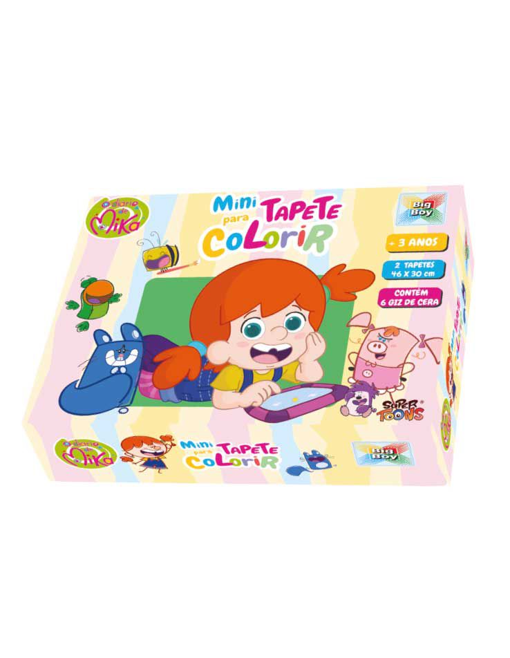 Brinquedo Educativo de Pintar Colorir Infantil Mini Artista