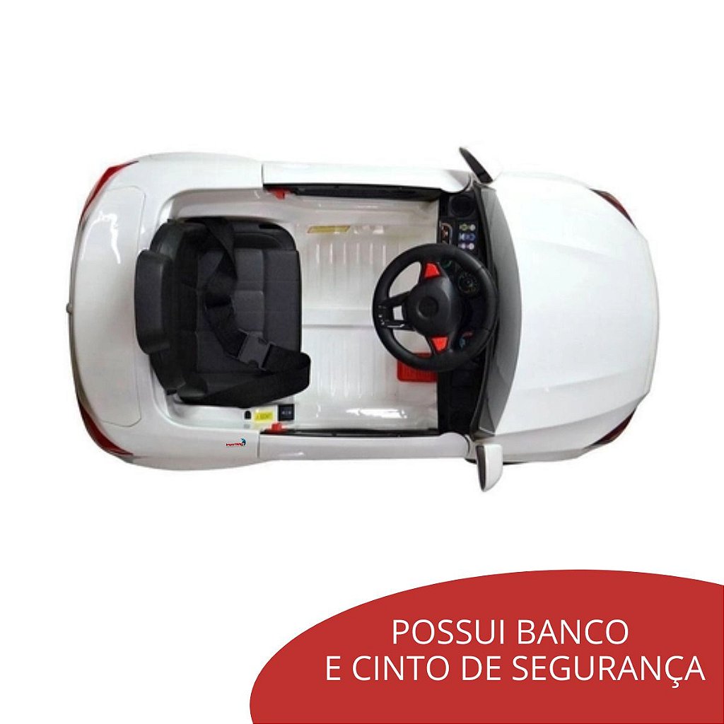 Mini Carro Elétrico Infantil Criança 6V com Controle Remoto