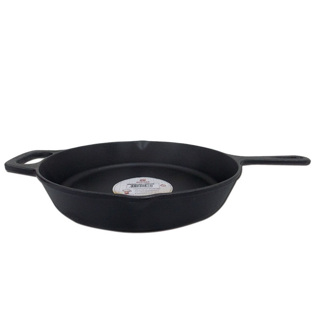 tacho de ferro fundido fundilção santana 44 cm paella de ferro