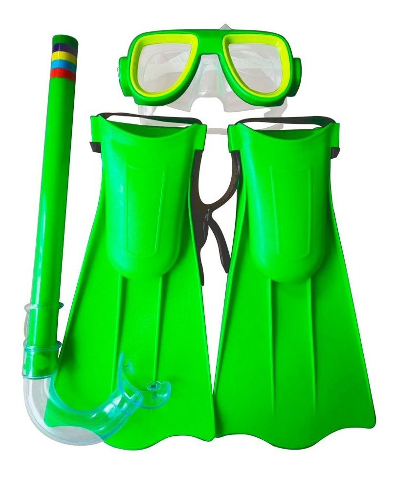 Kit Mergulho Brinquedo Infantil Máscara Snorkel e Pé De Pato Ajustáveis -  TudodeFerramentas - Levando Praticidade ao seu Dia a Dia