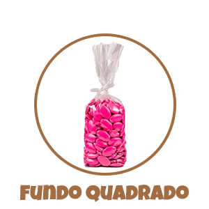 Saco Celofane com Fundo Quadrado de Papel N°5 - 24,5x05cm - 50 Unidad -  Rizzo Embalagens