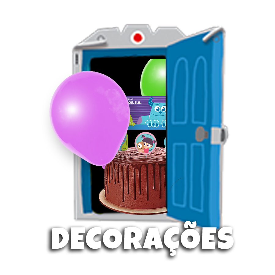 Kit Festa Monstros SA Decoração de Aniversário - Shop Macrozao