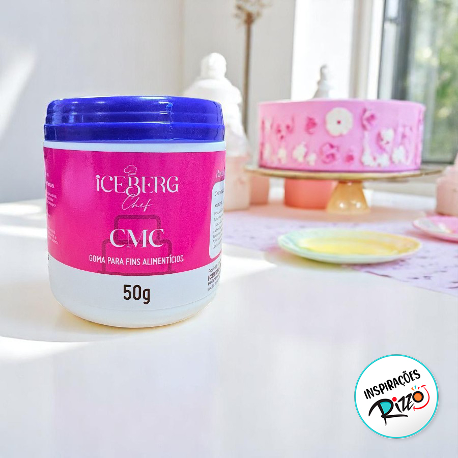 Carboximentilcelulose CMC - 50g - 1 Unidade - Iceberg - Rizzo