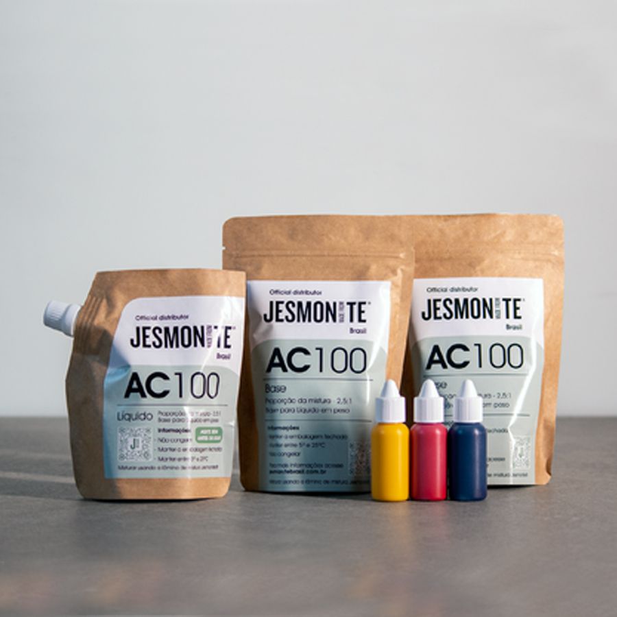 Kit Inicial AC100 - 1 unidade - Jesmonite - Rizzo - Rizzo Embalagens
