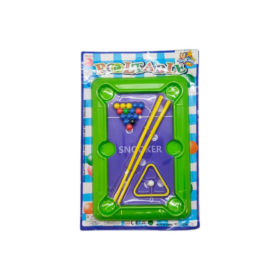 Brinquedo Conjunto Sinuca de Plástico unidade Rizzo