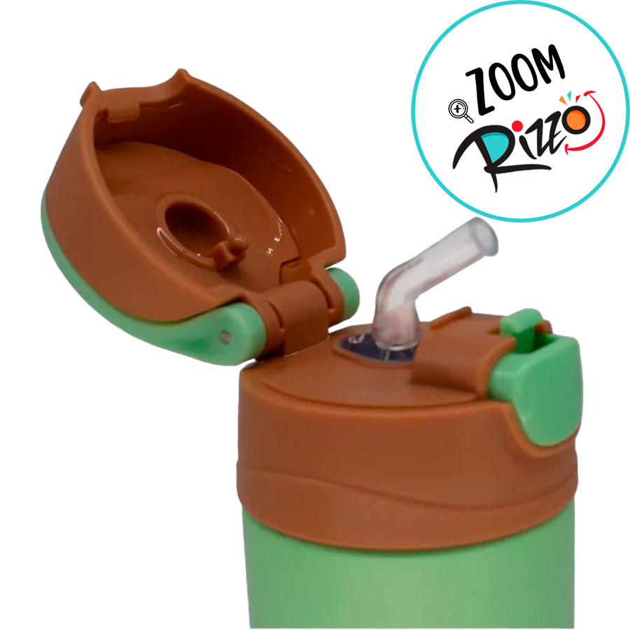 Garrafa Térmica com Canudo Baby Yoda - 350ml - 1 unidade - Zona