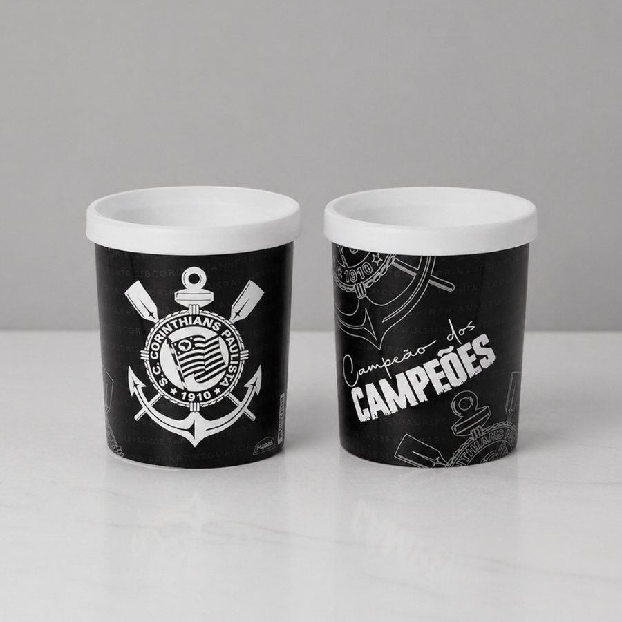 Porta Lata - Corinthians - 1 unidade - Plasútil - Rizzo - Rizzo