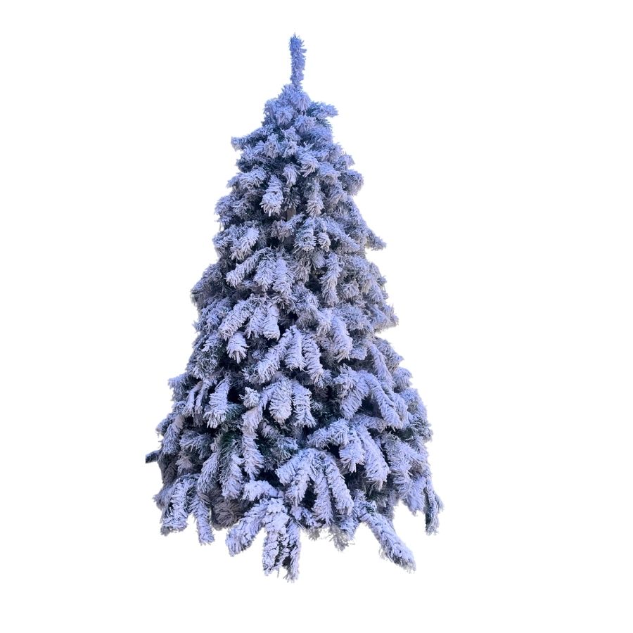 Árvore de Natal Modelo Cardamomo Nevada 353 Galhos 1,50m Ref