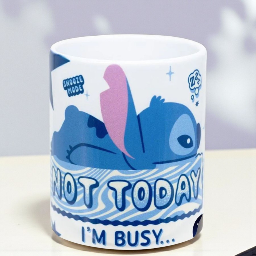 Caneca Pop New Gift Stitch Sonhando com OHANA - 350ml - Disney