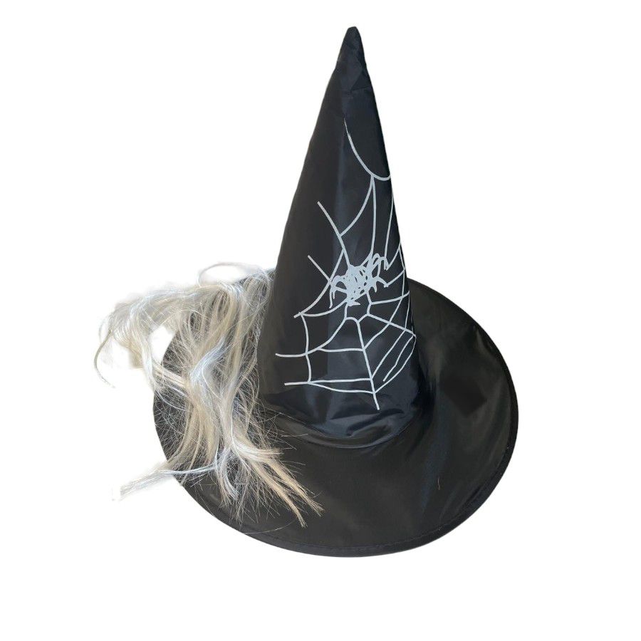 Chapéu de Bruxa com Cabelo QFesta Q25298