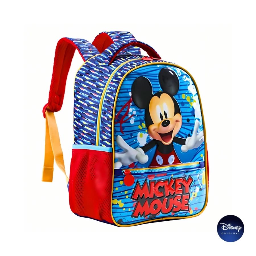 Mochila Escolar Mickey Y Disney Original unidade Rizzo