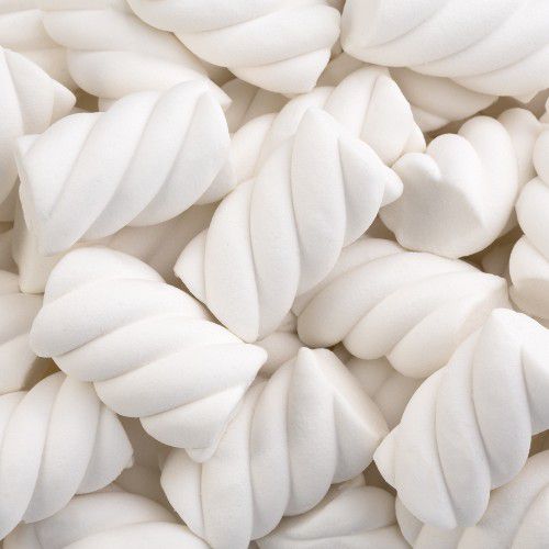 Marshmallow Torcao Branco 250g - Fini - Rizzo Embalagens - Rizzo