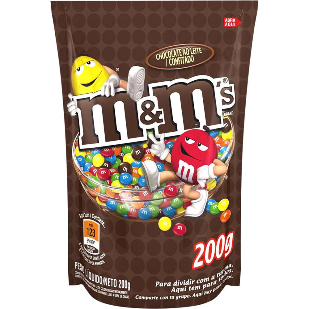MMs Ao Leite 200g - Mars - Rizzo Embalagens - Rizzo Embalagens