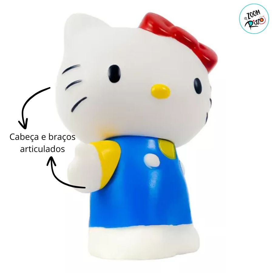 Boneca Fandom Box - Hello Kitty - 10cm - 1 unidade - Rizzo - Rizzo