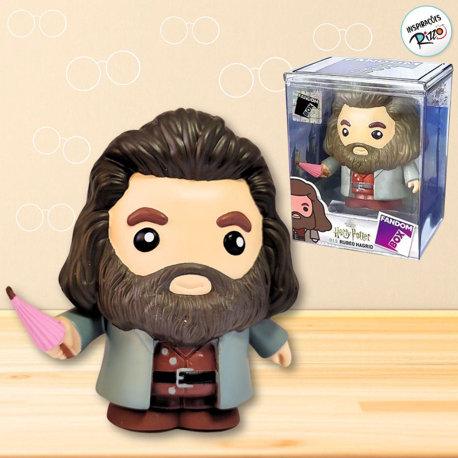 Boneco Fandom Box - Rubeo Hagrid - Harry Potter - 10cm - 1 unidade