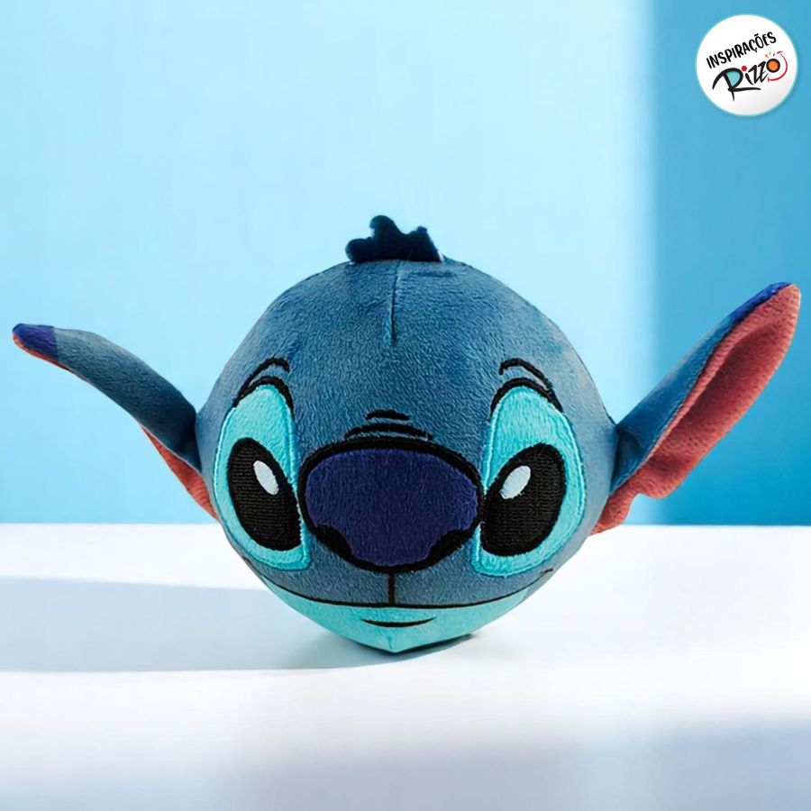 Brinquedo Squish Pelúcia Stitch 8cm unidade Disney