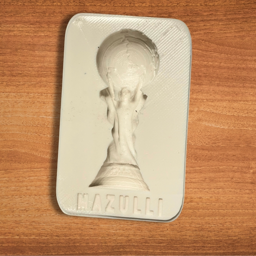 Molde De Silicone Taça Copa Do Mundo unidades