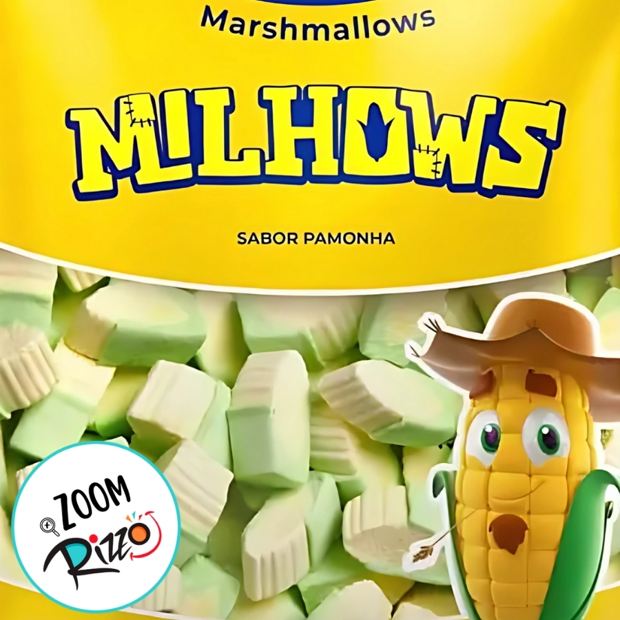 Marshmallows Milhows - Pamonha - 200g - 110 unidades - Fini