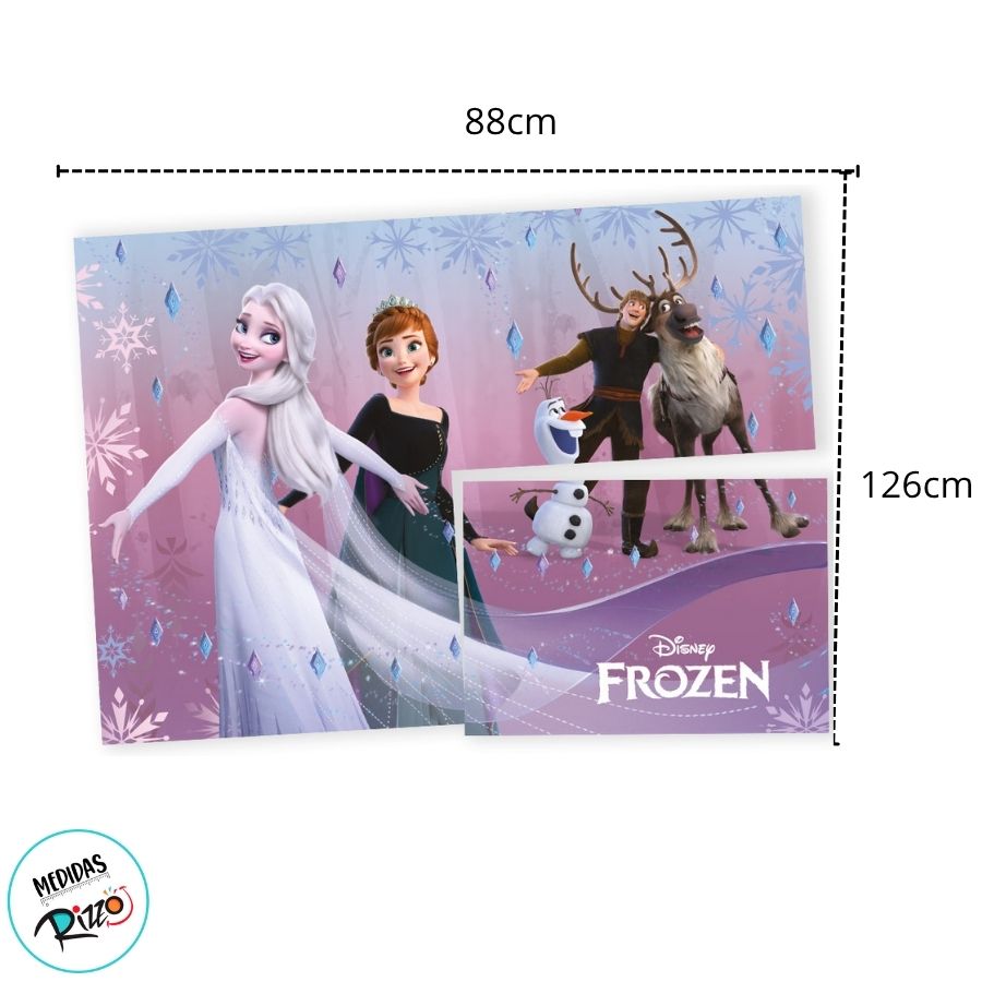 Painel Decorativo - Frozen - 1 unidade - Disney Original - Rizzo
