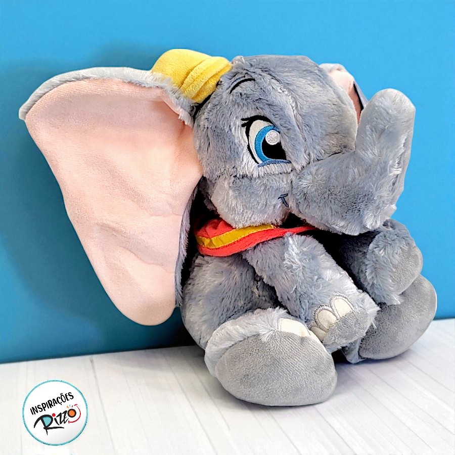 Pelúcia Dumbo Big Feet - 30cm - 1 unidade - Disney Original