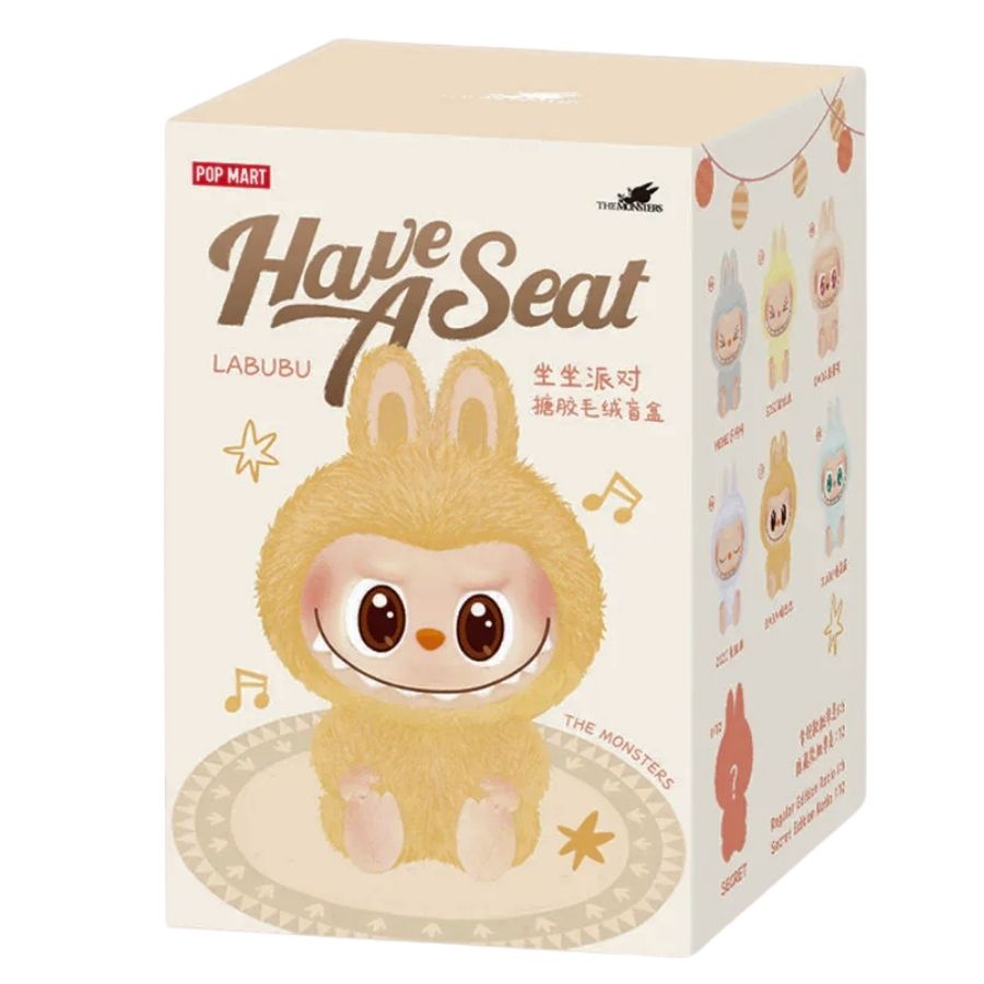 LABUBU Have A Seat アソートBOX Lafufu Caixa Surpresa - Have A Seat - 15cm - 1 unidade - Rizzo