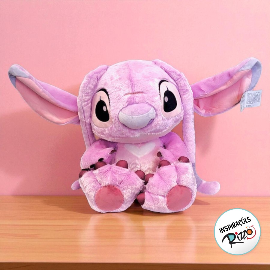 Pelúcia Angel Big Feet 60cm unidade Disney Original