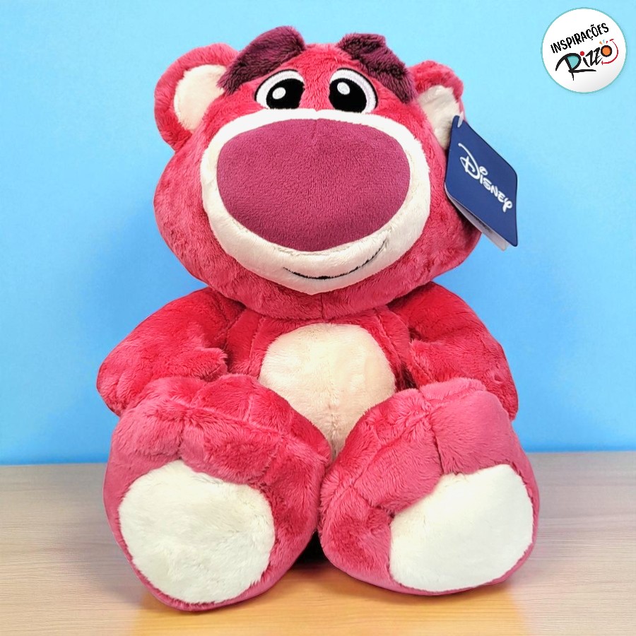 Pelúcia Lotso Big Feet - Toy Story - 30cm - 1 unidade - Disney Original -  Rizzo