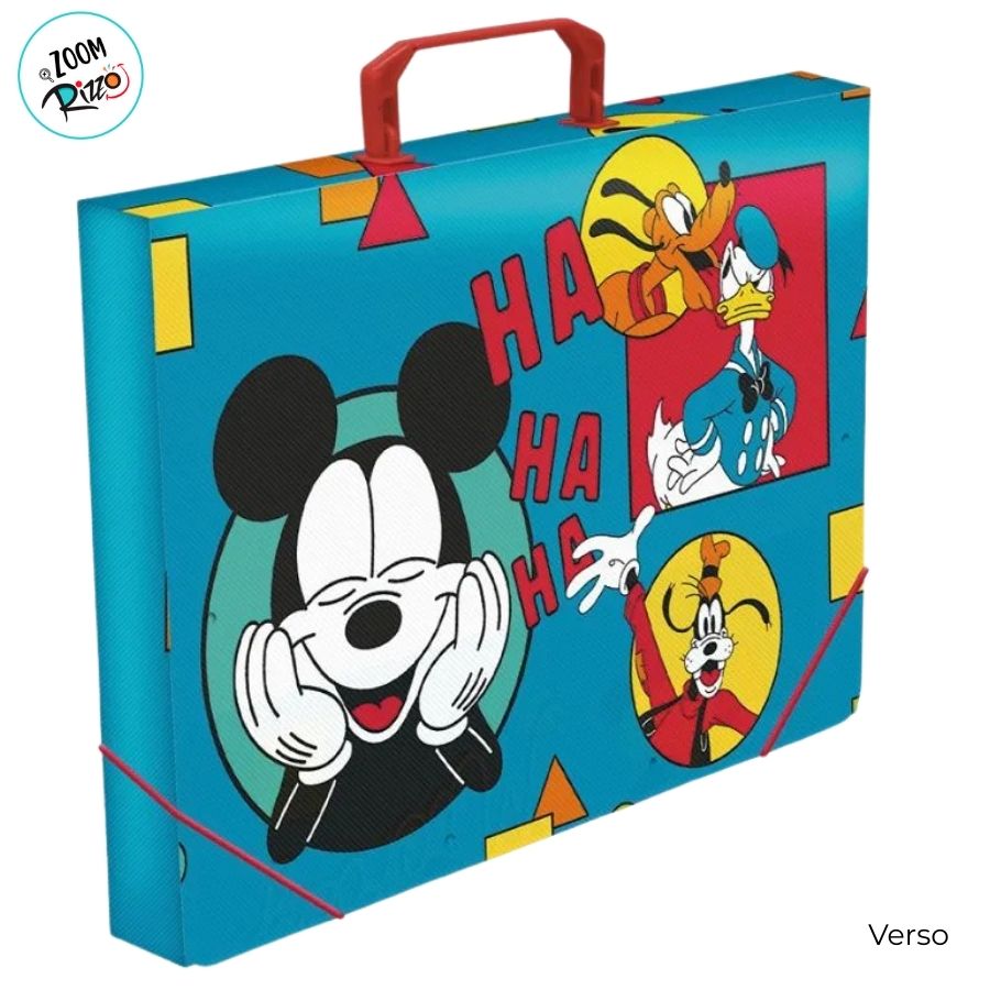 Pasta Maleta - Mickey Colors - 36x26x4cm - Disney Original - 1