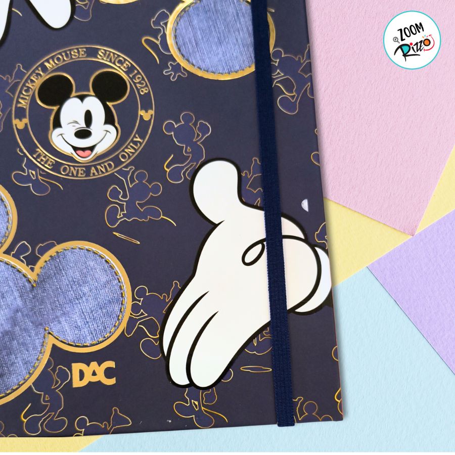 Caderno Smart Colegial Com Folhas Reposicionáveis - Mickey Mouse