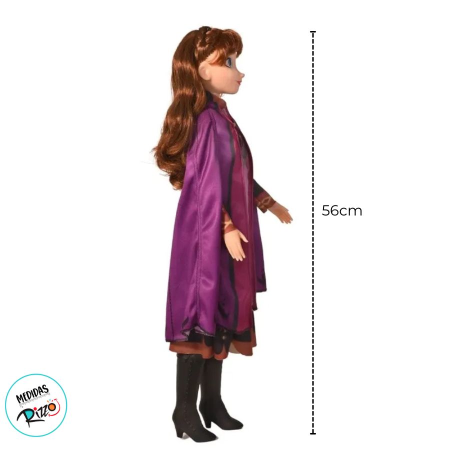 Boneca Mini My Size - Anna - Frozen - 56cm - Disney Original - 1