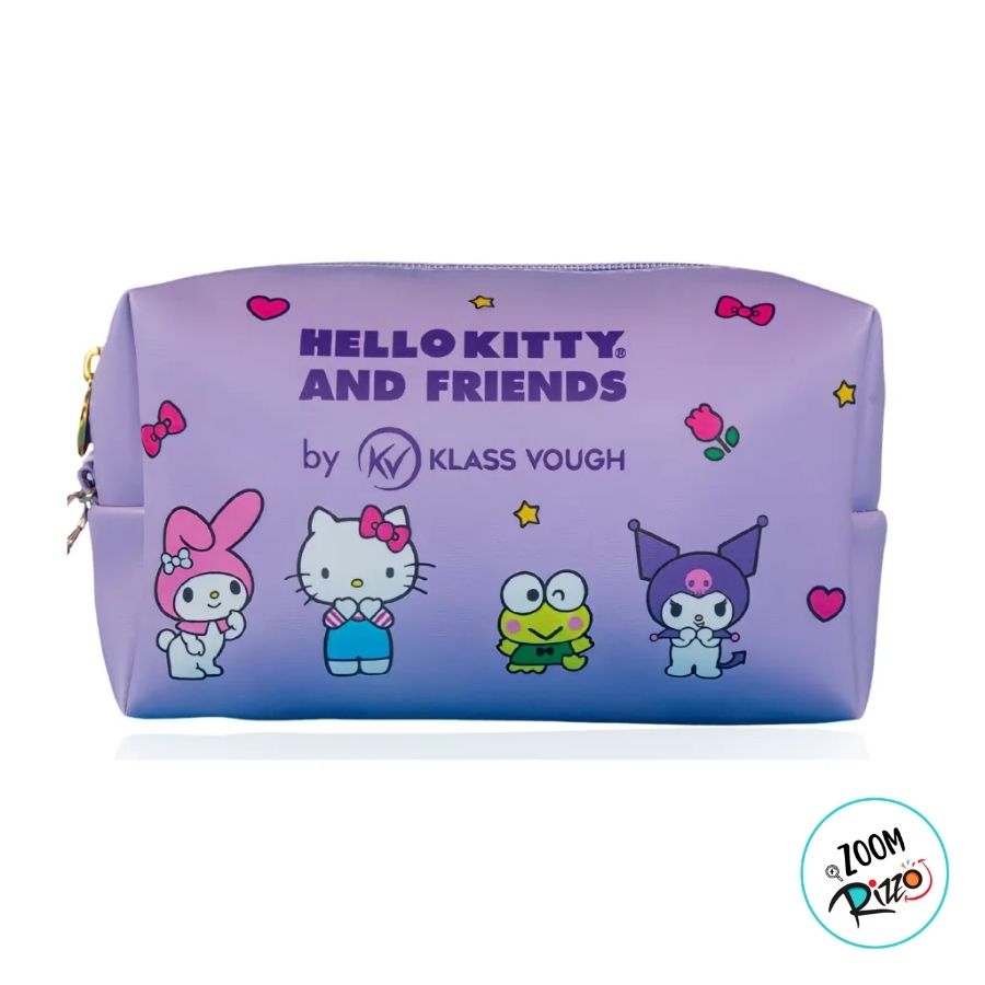 Nécessaire - Hello Kitty and Friends - Lilás - 16,5x10x5,5cm - 1
