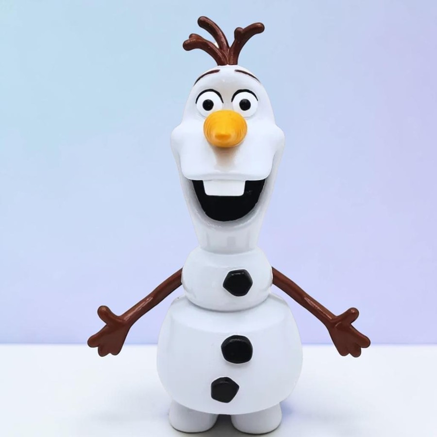 Disney OLAF トレーディングカード 15/25 Brinquedo de Esticar - Olaf - Frozen - 16cm - Disney Original - 1