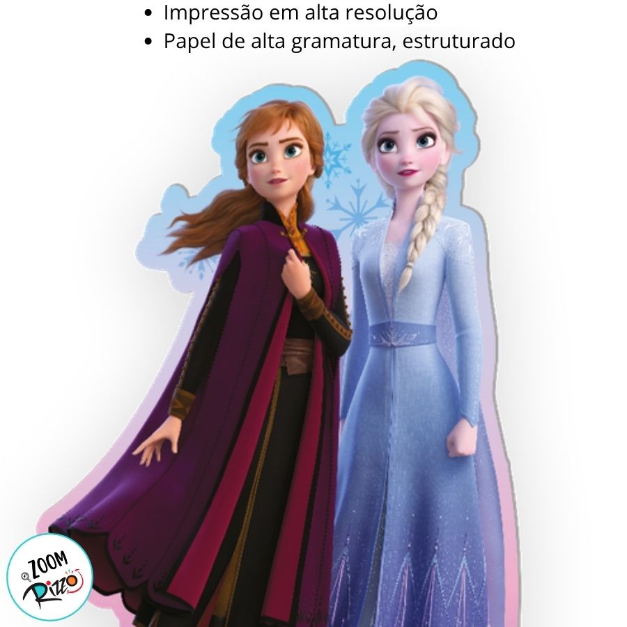 Decoração de Chão - Frozen - 65cm - Disney Original - 1 unidade
