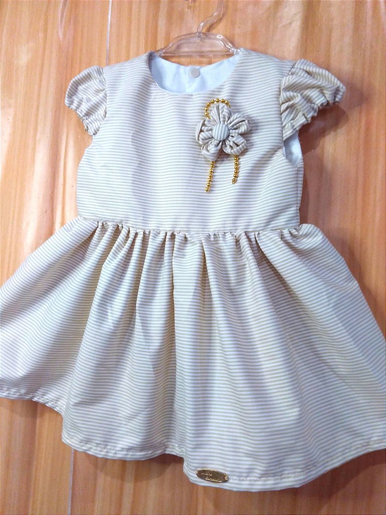 VESTIDO PARA BEBÉ MENINA