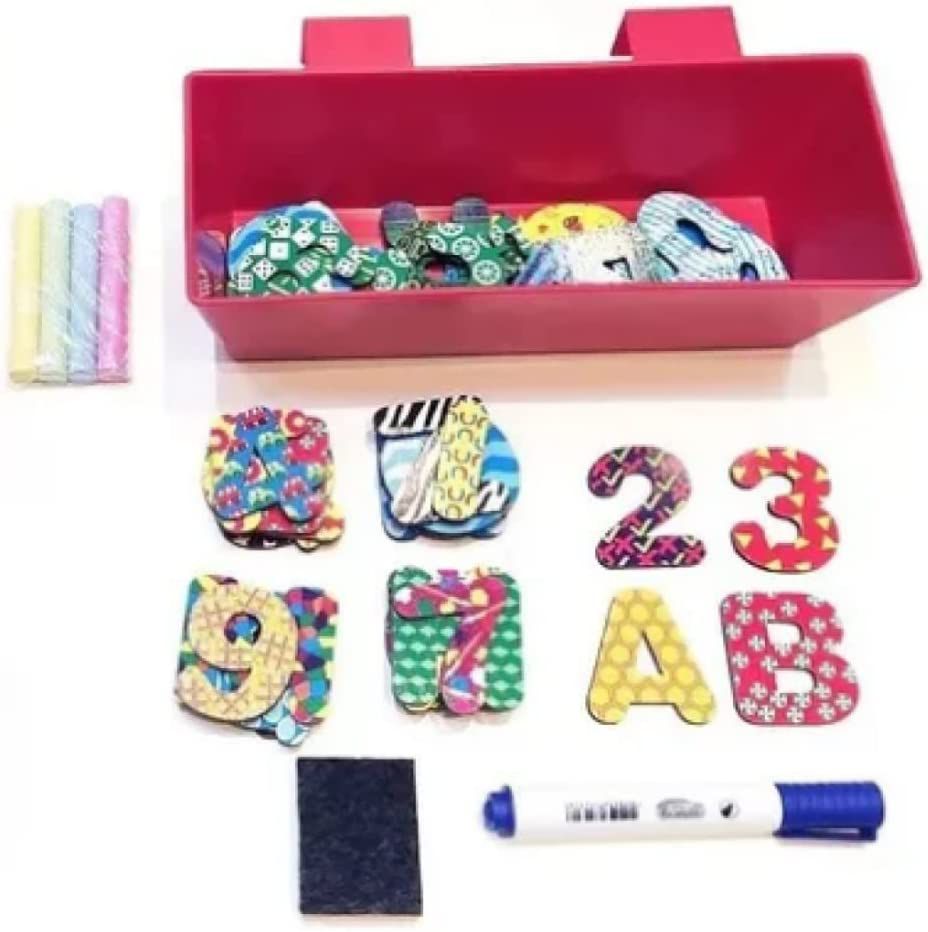 Kit Blocos De Montar 120 Peças + Lousa Infantil Giz E Caneta Carimbras :  : Brinquedos e Jogos