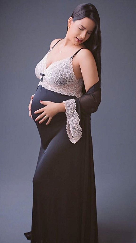 HOBBY E CAMISOLA MATERNA VAL LONGA - Mima Lingerie - Agora Mãe, Pra Sempre  Mulher!