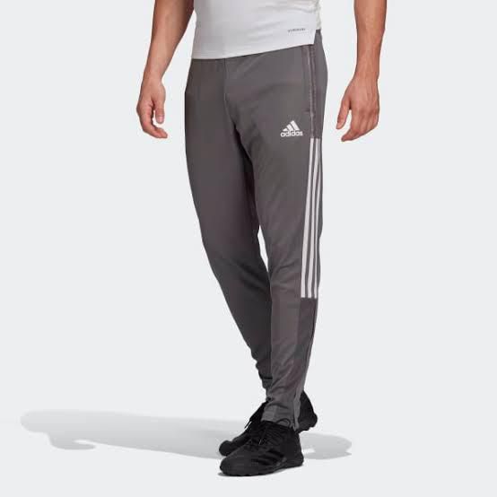 CALÇA ADIDAS TIRO CINZA/BRANCA - LOUCOS POR FUTEBOL - Loucos Por Futebol -  Oficial