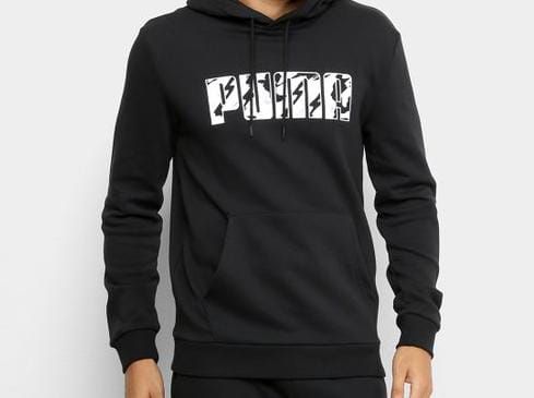 puma alpha moletom com capuz