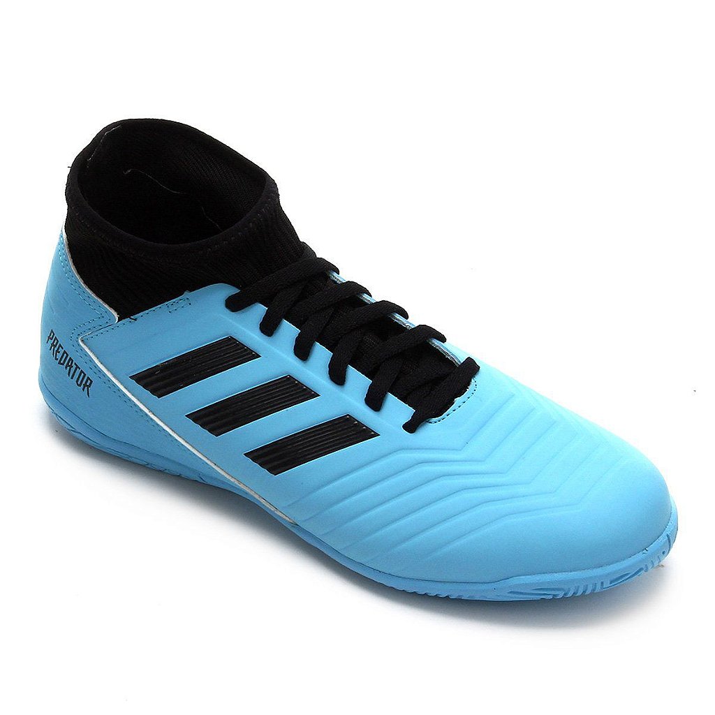 CHUTEIRA ADIDAS FUTSAL PREDATOR 19.3 JR CELESTE - Loucos Por Futebol -  Oficial